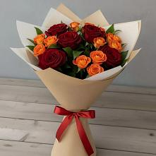 Букет Любовь и восторг в Полурядинки