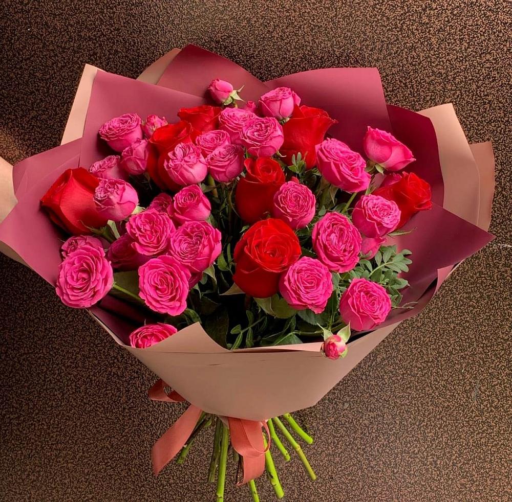 Букет В объятьях нежности в Полурядинки