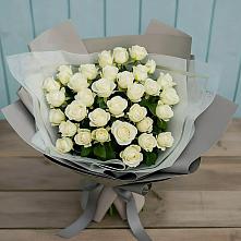 Букет Белоснежная нежность в Полурядинки