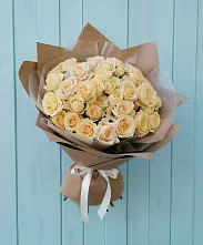 Букет Кремовое облако в Полурядинки